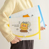 Usage example of Kakao Friends Say Cheese Accordion File Folder