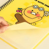 PP cover - Kakao Friends Say Cheese A4 Wire Bound File Folder