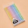 Monami Bauhaus Pastel Triangular Pencil With Eraser Set
