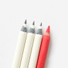 Detail of Bookfriends Smile Pencil Colored Pencil And Eraser Set