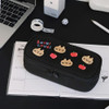 Black - Iconic Doodle Large Pencil Case