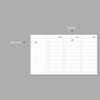 Monthly plan - Jam Studio Plan It 6 Months Undated Weekly Study Planner