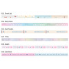 Patterns of Check Pattern Paper Washi Masking Tape
