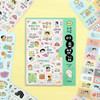 Indigo Mindfulness Korean Sticker Pack For Self-Care