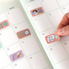 Usage example of Indigo Mindfulness Korean Sticker Pack For Self-Care