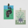 All New Frame Adorable Illustration Postcard
