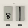 Gray - All New Frame Airy Heart Gang Slim Zipper Pouch