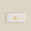 Ivory - All New Frame Airy Squirrel Zipper Pencil Case