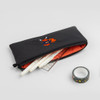Black - All New Frame Airy Squirrel Zipper Pencil Case