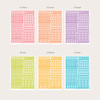Color - Paperian Sagak Korean Hangul Removable Sticker
