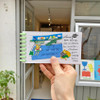 Right lined paper - Nostingker Go Everywhere Wire Bound Handy Notepad