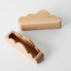 Stores up to 50 business cards - Appree Wooden Cloud Business Card Holder