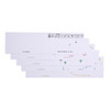 Enough Space - Dash And Dot Letterpress Mini Card with Envelope Set