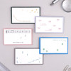 Dash And Dot Letterpress Mini Card with Envelope Set
