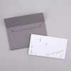 04 Don't Forget - Dash And Dot Letterpress Mini Card with Envelope Set