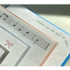 Pressed Design - Dash And Dot Letterpress Mini Card with Envelope Set