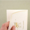 250gsm paper - Dash And Dot Forest Memories Letterpress Card with Envelope Set