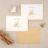 Thankful - Dash And Dot Forest Memories Letterpress Card with Envelope Set