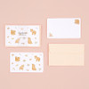 03 Berry Bear - Dash And Dot Tiny Garden Mini Card with Envelope Set