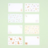 Printed on both sides - Dash And Dot Tiny Garden Mini Card with Envelope Set