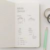 Usage example of Byfulldesign Making Memory Handy Lined Notebook