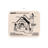 Ivory - PEANUTS Snoopy Mouse Pad