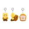 Kakao Friends Choonsik Bread Bag Wireless Earphone Pouch With Keyring