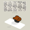 Comes with 2 clear sticker sheets - pureureum design Cupid Bear Phone Grip Holder