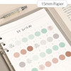 Decoration  goal tracker - Wanna This This & That Round Sticker Pack