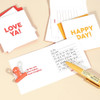 Usage example of Wanna This Color My Dear Lovelet Mini Card Set
