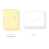 Set of 40 cards and 20 envelopes - Wanna This Cotton Blur Lovelet Mini Card Set