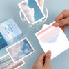 Envelope and package box set - Wanna This Cloud And Ocean Lovelet Mini Card Set