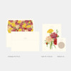 Composition - NACOO B Flower Card And Envelope Set