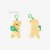 01 Good Luck - Yellow - Dailylike Baby Jelly Bear Plush Keyring