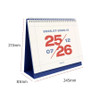 Size - Indigo Gibon 25-26 18 Months Desk Calendar