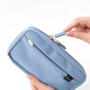 Zipper closure - Byfulldesign Multi Pocket Stationery Organizer Zipper Pouch