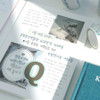 Usage example of Wanna This Peppe Kiss Cut Hangul Sticker Tape Roll