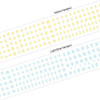 Color - Wanna This Fat Kiss Cut Hangul Sticker Tape Roll