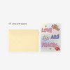 07 Love and peace - Dailylike My Buddy Hologram Card 05-07