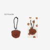 02 Poodle - Dailylike Animal Acrylic Keyring with Ballchain 01-02