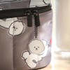 01 Bichon - Dailylike Animal Acrylic Keyring with Ballchain 01-02