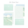 02 Green Hour - Dash And Dot Bodri Letter And Envelope Set