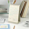 Ivory - Memo grid - Paperian One Month Goal Tracker Desk Planner