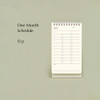 One Month Schedule - Paperian One Month Goal Tracker Desk Planner