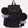 Simple closure & pockets - Peanuts Snoopy Daily Drawstring Backpack
