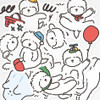 Cute design - DALPAPER Dalbong Shape Sticker Pack