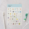 01 Clean up - Byfulldesign At Home Useful Deco Sticker Sheet Set Ver4