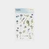 Appree Blue Pressed Flower Epoxy Sticker