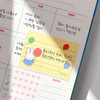 Usage example of Miffy Roll-Up Sticky Notes