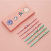 Pack of 6 pens - Monami X Danha 153 Ballpoint Pen Pack